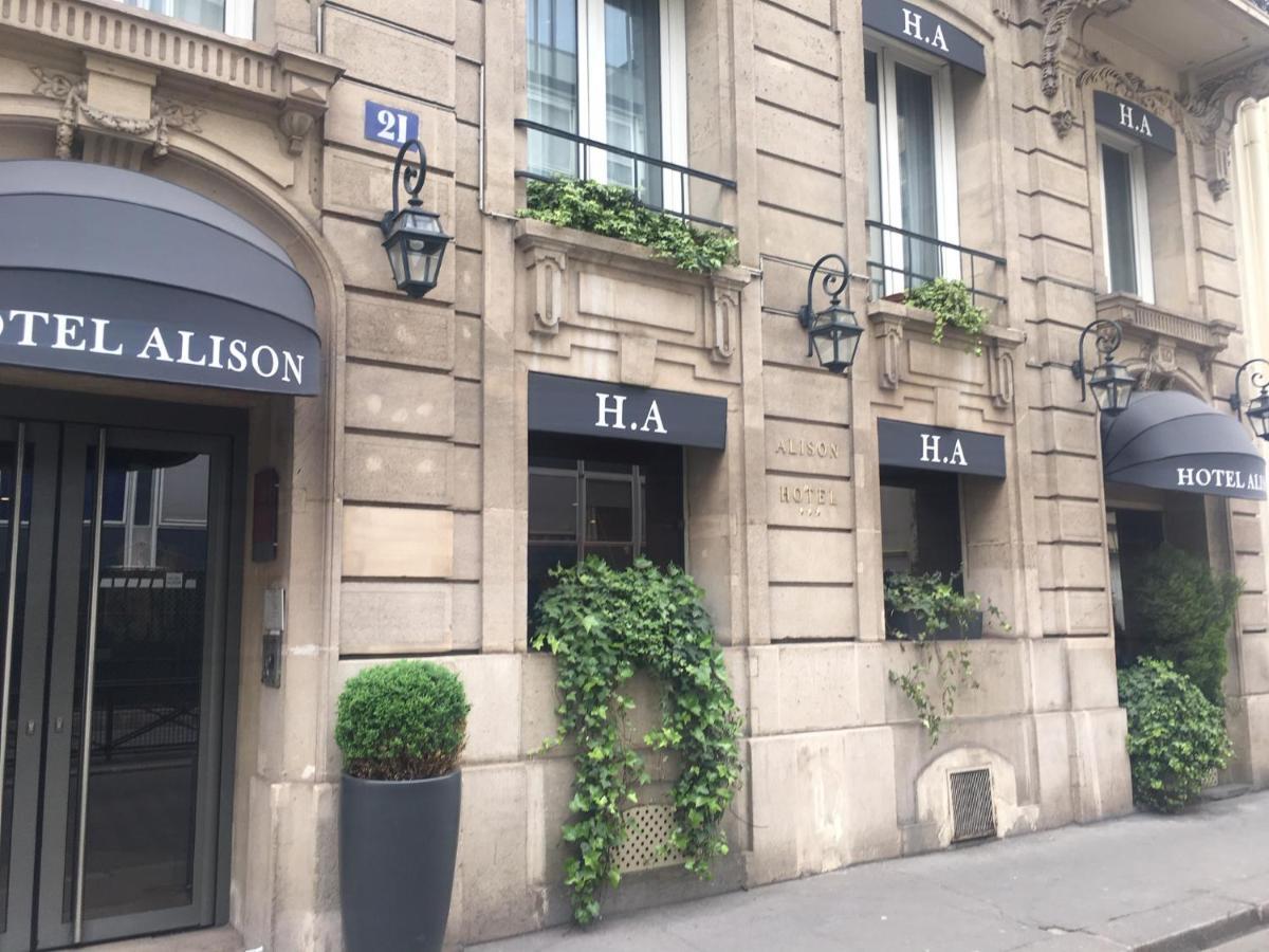 Hotel Alison Paříž Exteriér fotografie